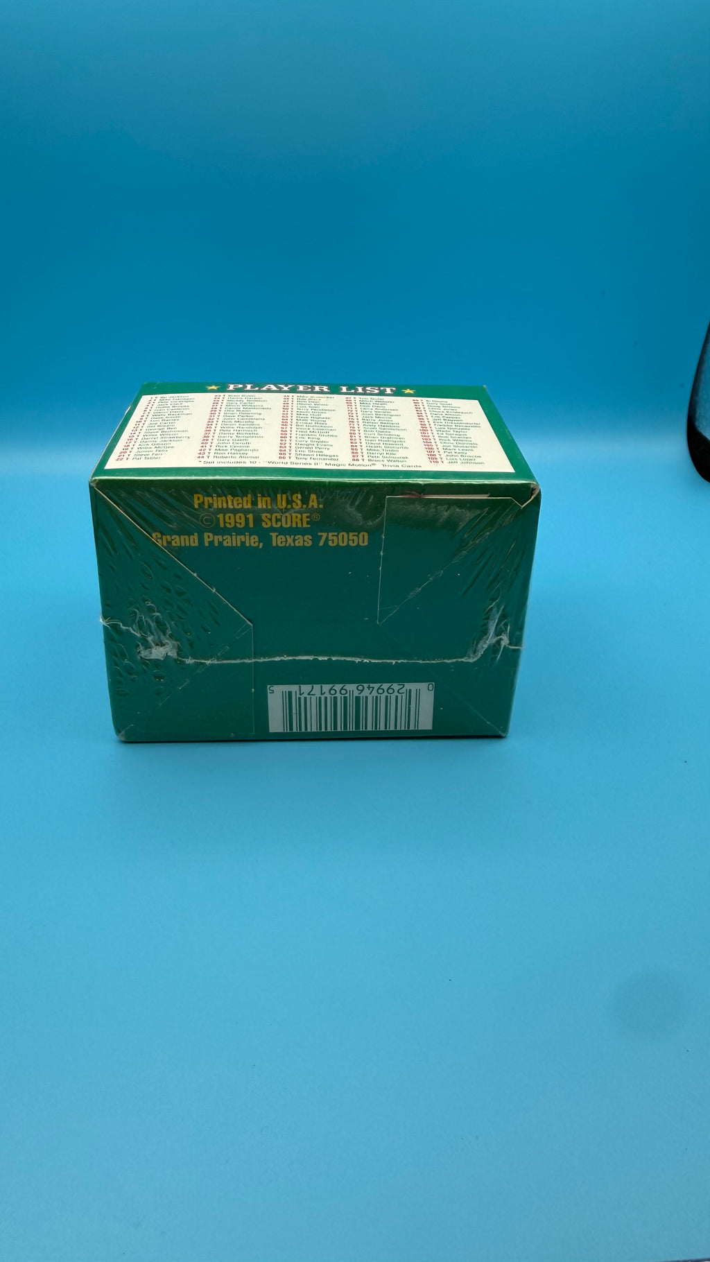 1991 Score MLB Rookie & Traded Factory Sealed Set – 110 Player Cards & 10 Magic Motion Cards