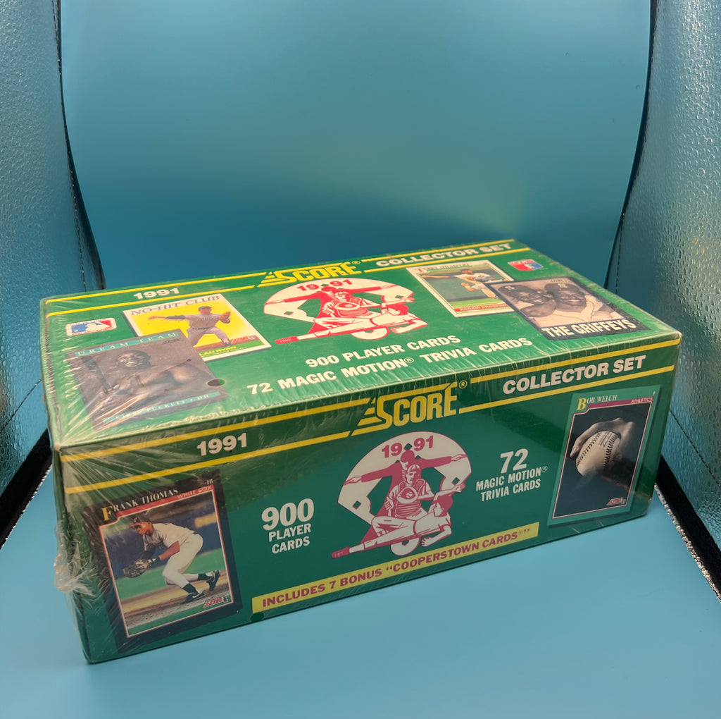 1991 Score MLB Collector Kirby Puckett Factory Sealed Set – 900 Player Cards
